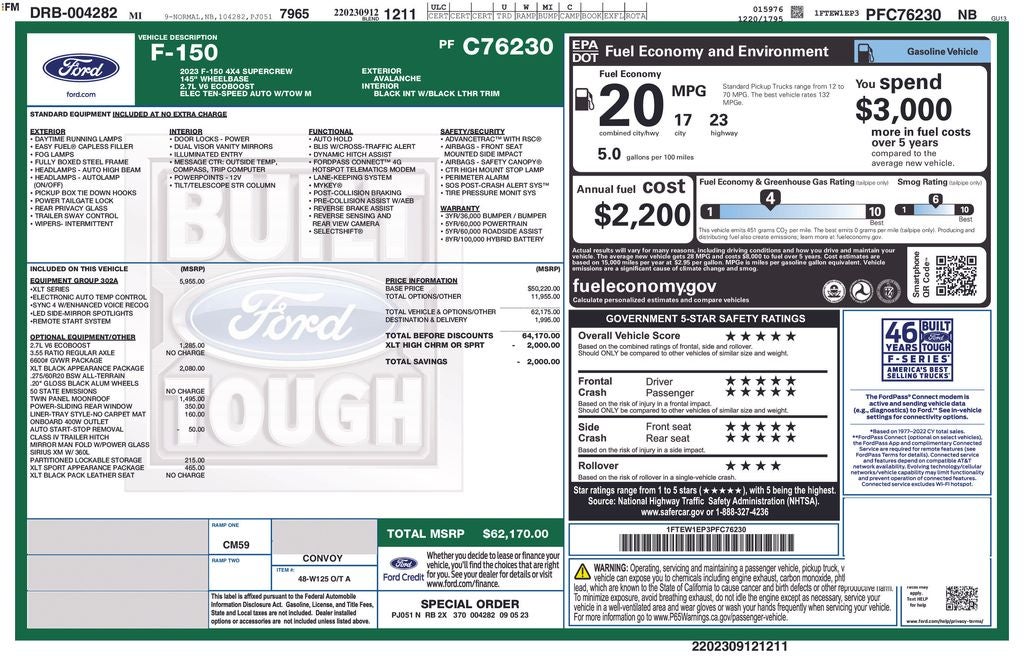 2023 Ford F-150 XLT