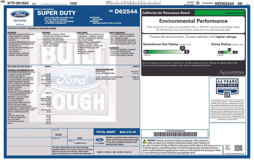 2022 Ford F-350SD XL