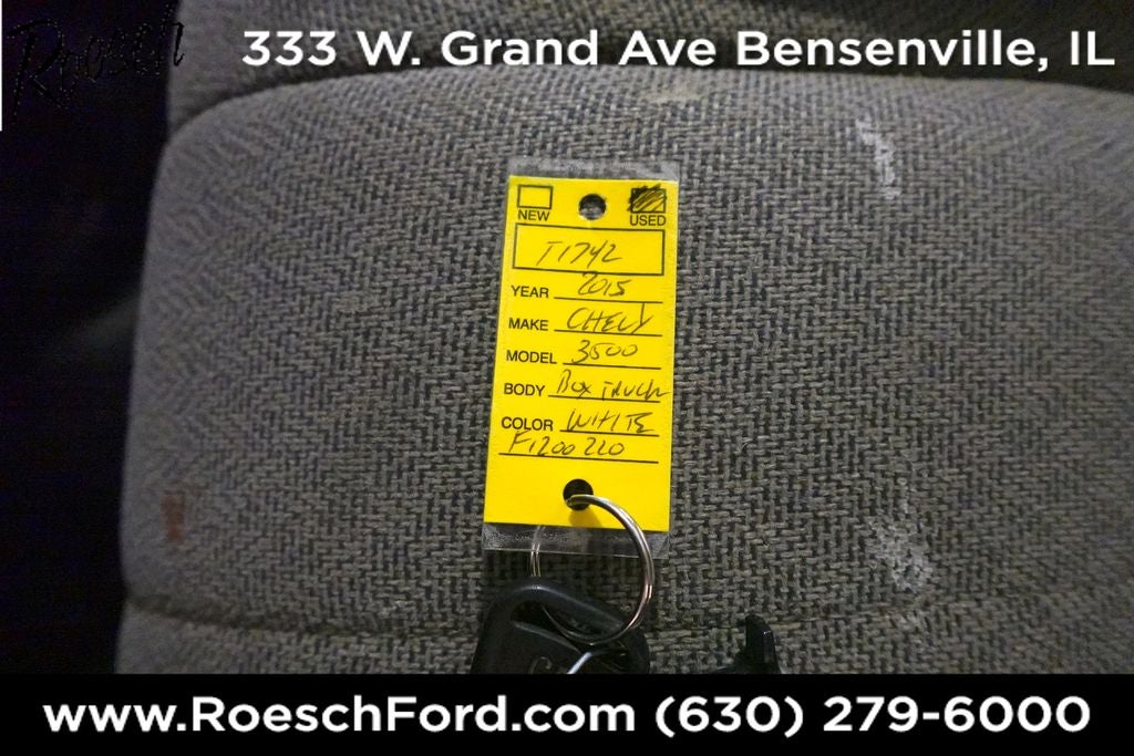 2015 Chevrolet Express 3500 Work Van Cutaway