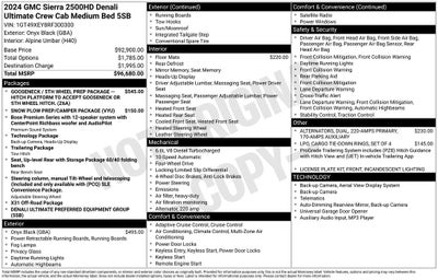 2024 GMC Sierra 2500HD Denali Ultimate