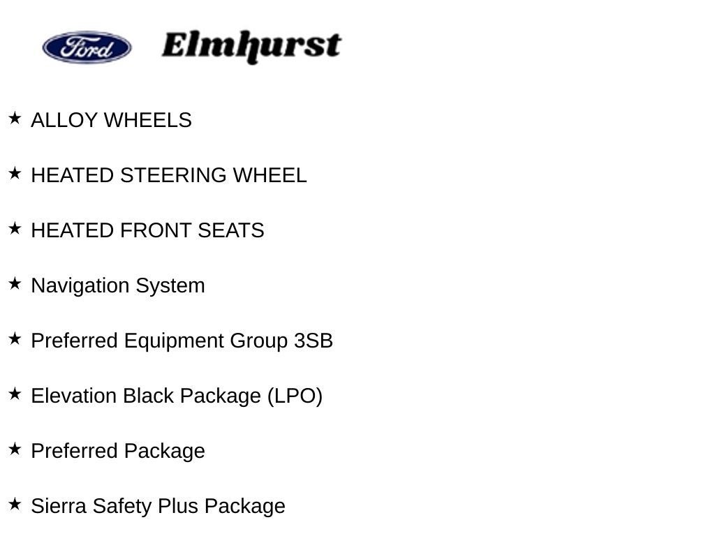 2024 GMC Sierra 1500 Elevation