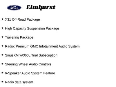 2025 GMC Sierra 1500 Elevation