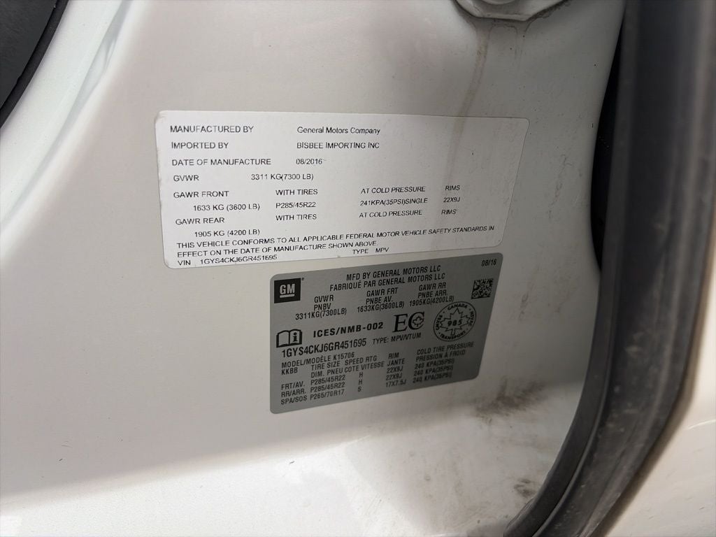 2016 Cadillac Escalade Premium