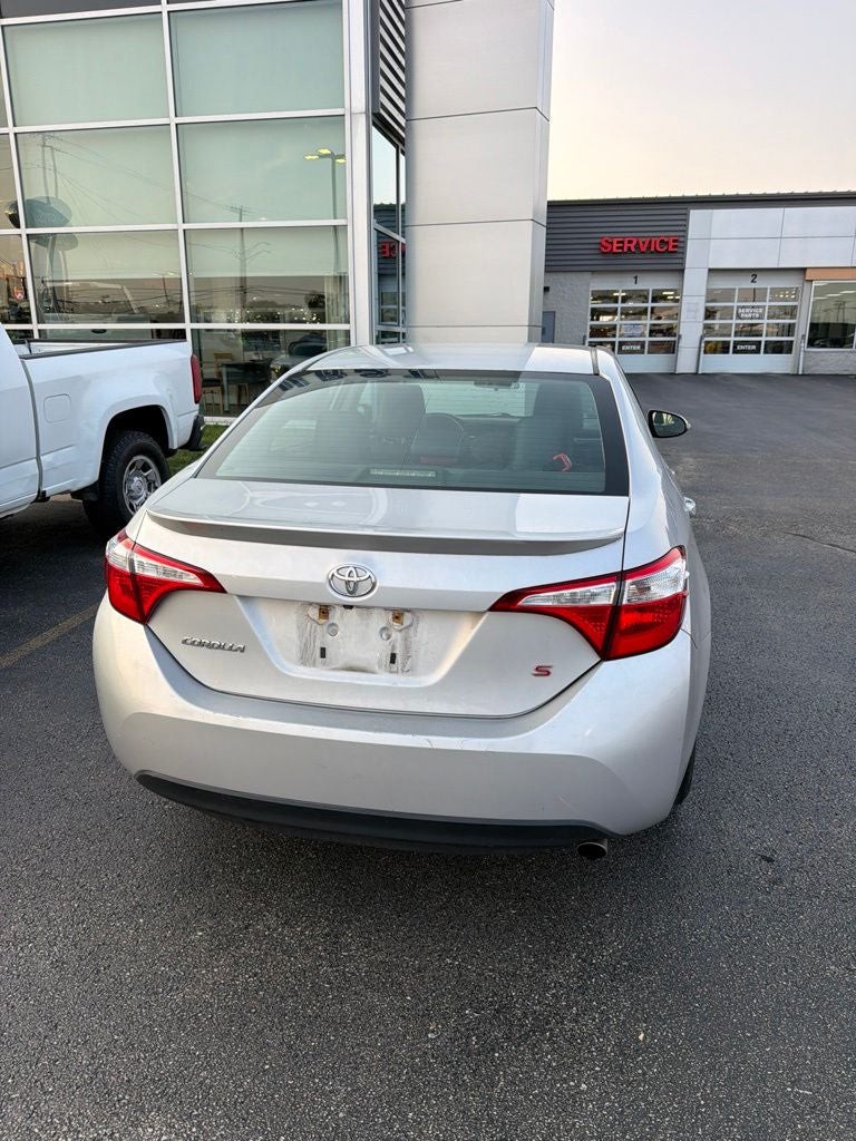 2016 Toyota Corolla S