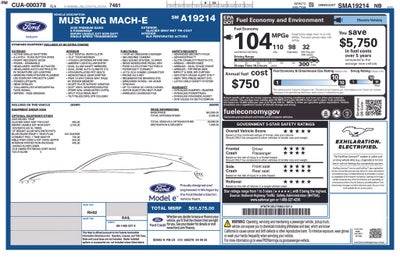 2025 Ford Mustang Mach-E Premium