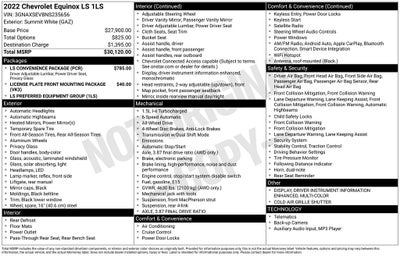 2022 Chevrolet Equinox LS