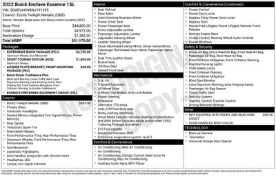 2022 Buick Enclave Essence