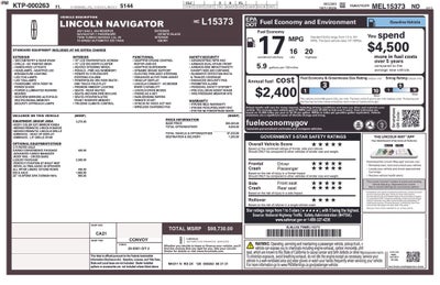 2021 Lincoln Navigator L L Reserve