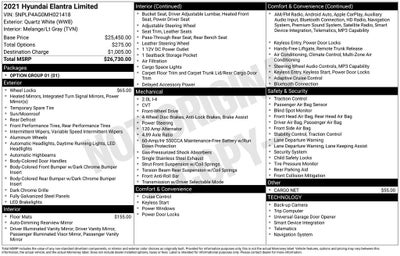 2021 Hyundai Elantra Limited