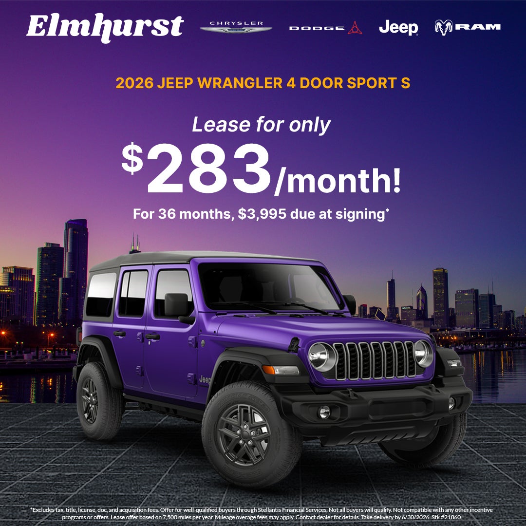 2026 Jeep Wrangler Sport S 4-Door