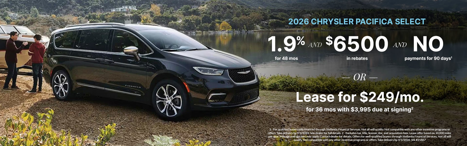 2026 Chrysler Pacifica Select