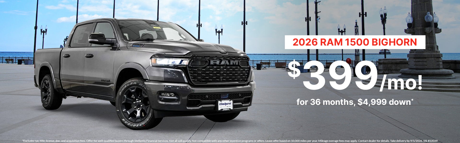 Lease 2026 RAM 1500 Big Horn®