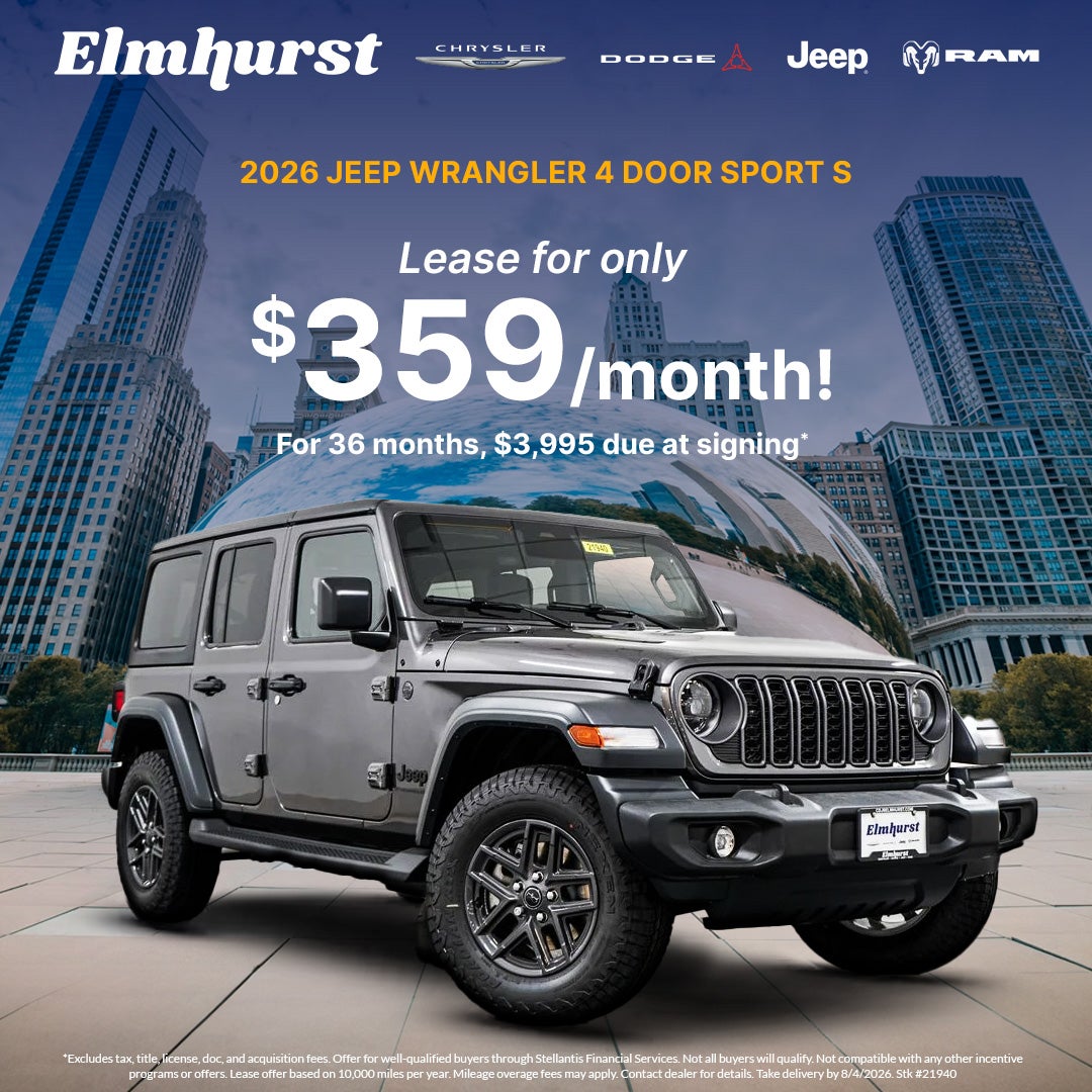 2026 Jeep Wrangler Sport S 4-Door