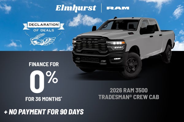 2026 RAM 3500 Tradesman Crew Cab